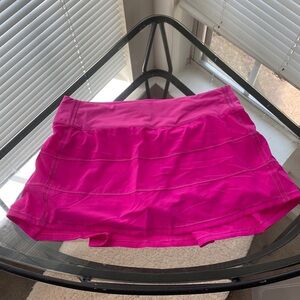 LULULEMON PACE RIVAL SKIRT POW PINK 💕 8 REG